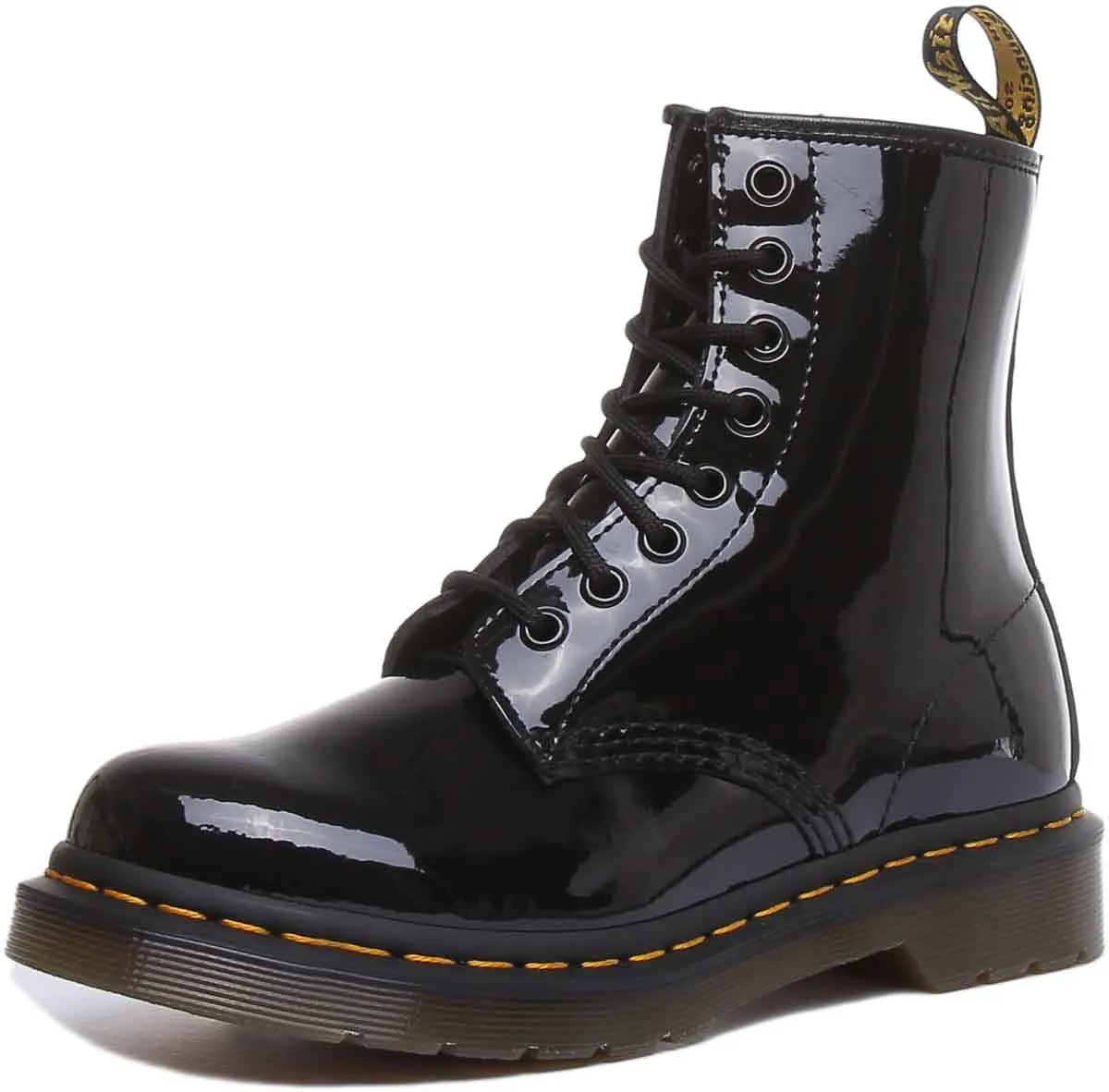 Dr Martens 1460 Patent In Black Patent