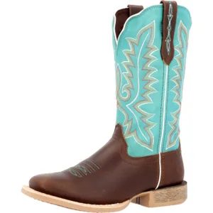 Durango Women's Brown & Arctic Blue Lady Rebel Pro Boots