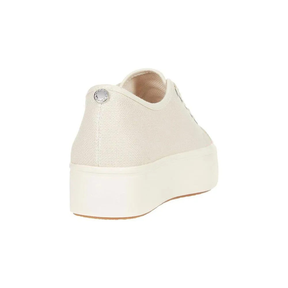 Elore Light Tan Lace Up Platform Shoes