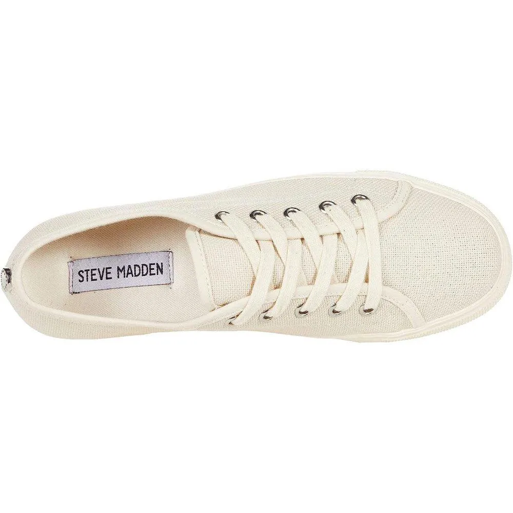 Elore Light Tan Lace Up Platform Shoes