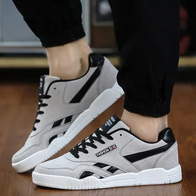 fashion Brand Men Shoes Casual Lace Up Canvas Shoes Men Flats Shoes For Male Trainers Black size38-47