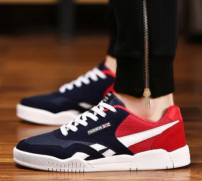 fashion Brand Men Shoes Casual Lace Up Canvas Shoes Men Flats Shoes For Male Trainers Black size38-47
