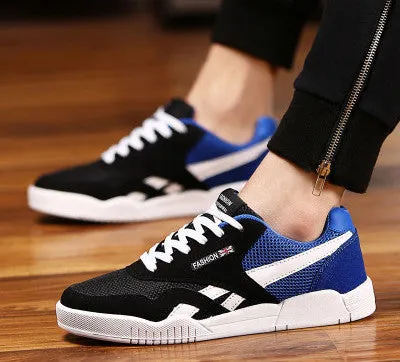 fashion Brand Men Shoes Casual Lace Up Canvas Shoes Men Flats Shoes For Male Trainers Black size38-47