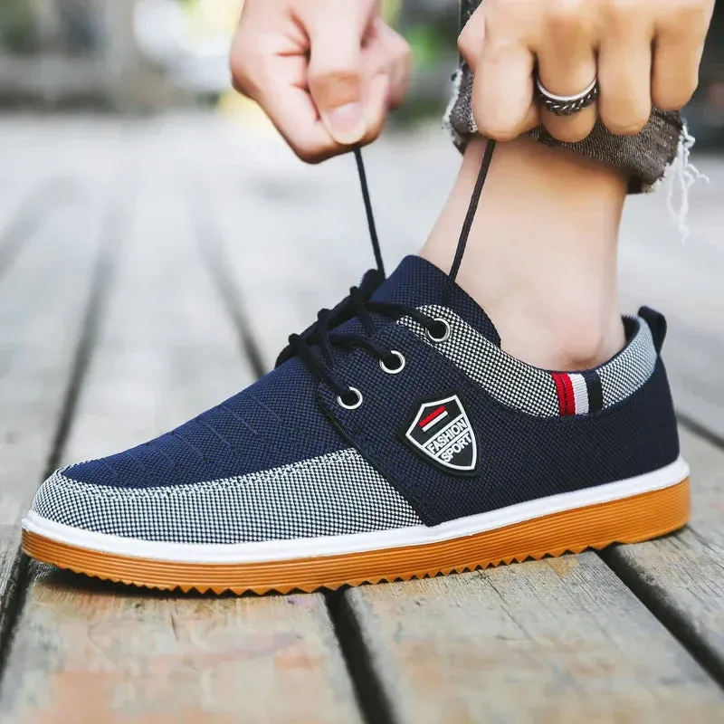 Fashion Men's Canvas Shoes Lightweight Sports Shoes