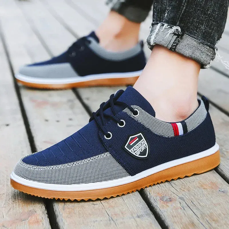 Fashion Men's Canvas Shoes Lightweight Sports Shoes