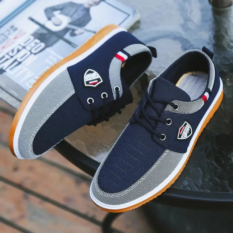 Fashion Men's Canvas Shoes Lightweight Sports Shoes
