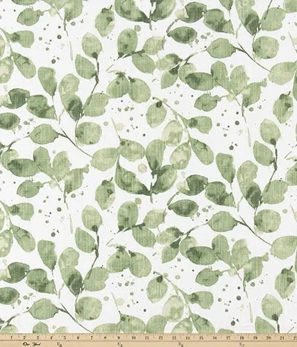 Faux Roman Shade Valance in Botanical Prints of Blue, Green or Grey and White, 100% Cotton Canvas, Fully Lined, Custom Made