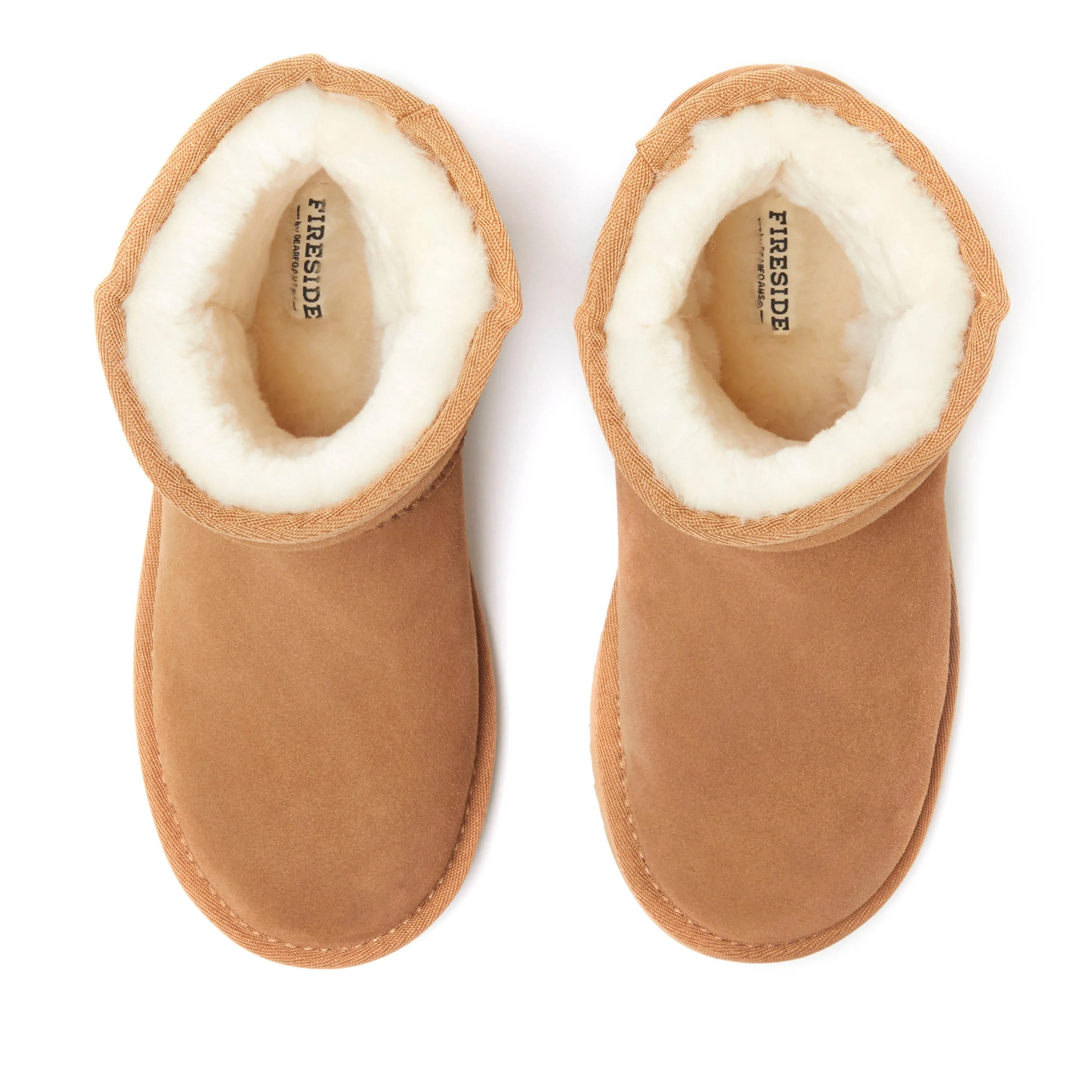 Fireside By Dearfoams Women's Rosebery Shearling Boot