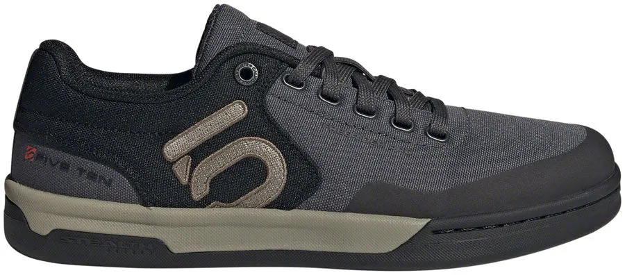 Five Ten Freerider Pro Canvas Flat Shoes - Mens Gray Six/Silver Pebble/Core BLK 9