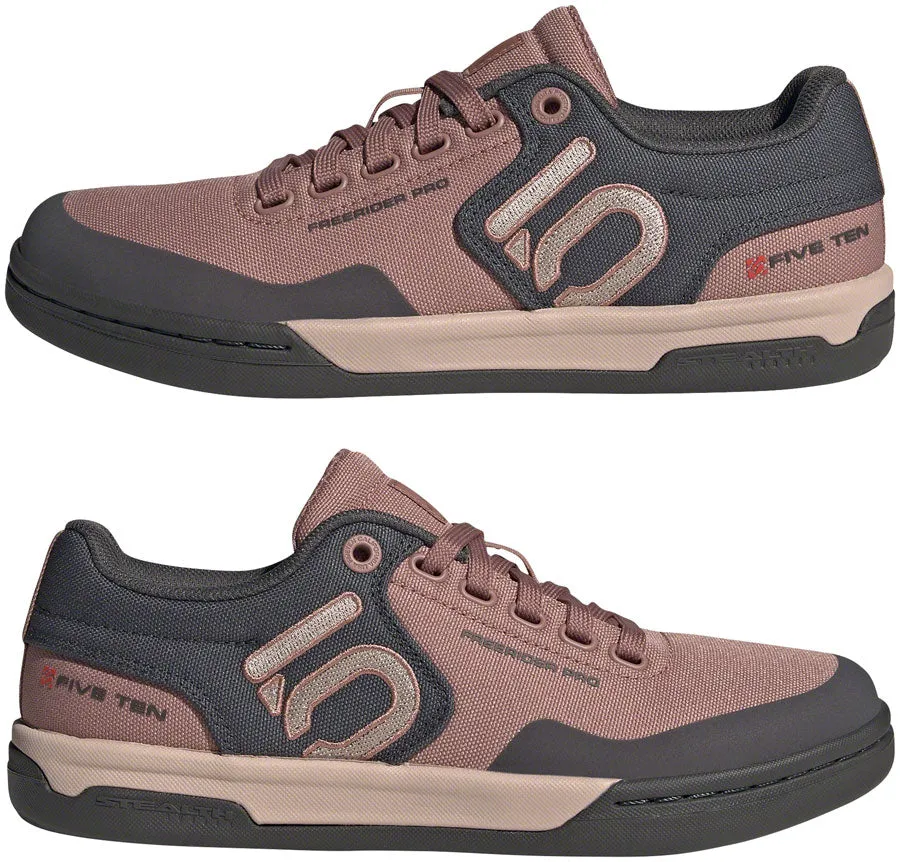 Five Ten Freerider Pro Canvas Flat Shoes - Womens Warm Clay/Wonder Taupe/Gray Six 8