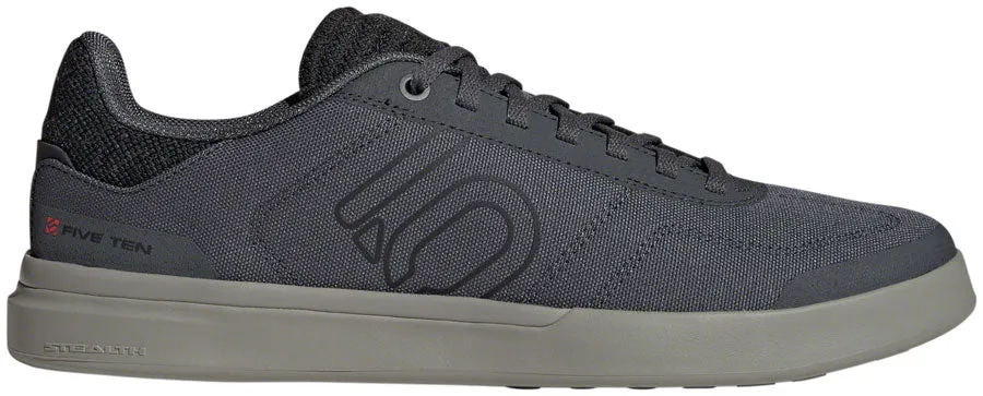 Five Ten Sleuth DLX Canvas Flat Shoes - Mens Gray Six/Core BLK/Olive Strata 8