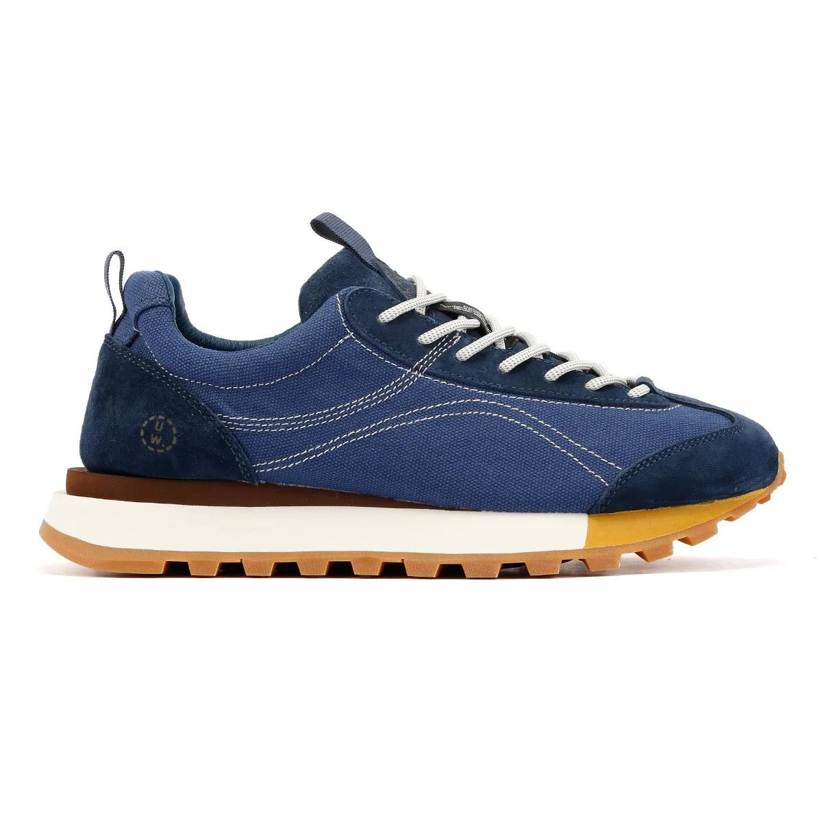 Flower Mountain New Asuka Universal Works Blue Trainers