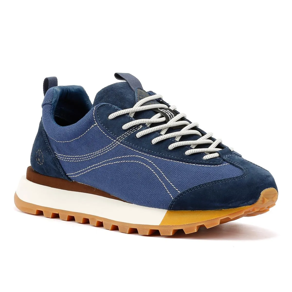 Flower Mountain New Asuka Universal Works Blue Trainers