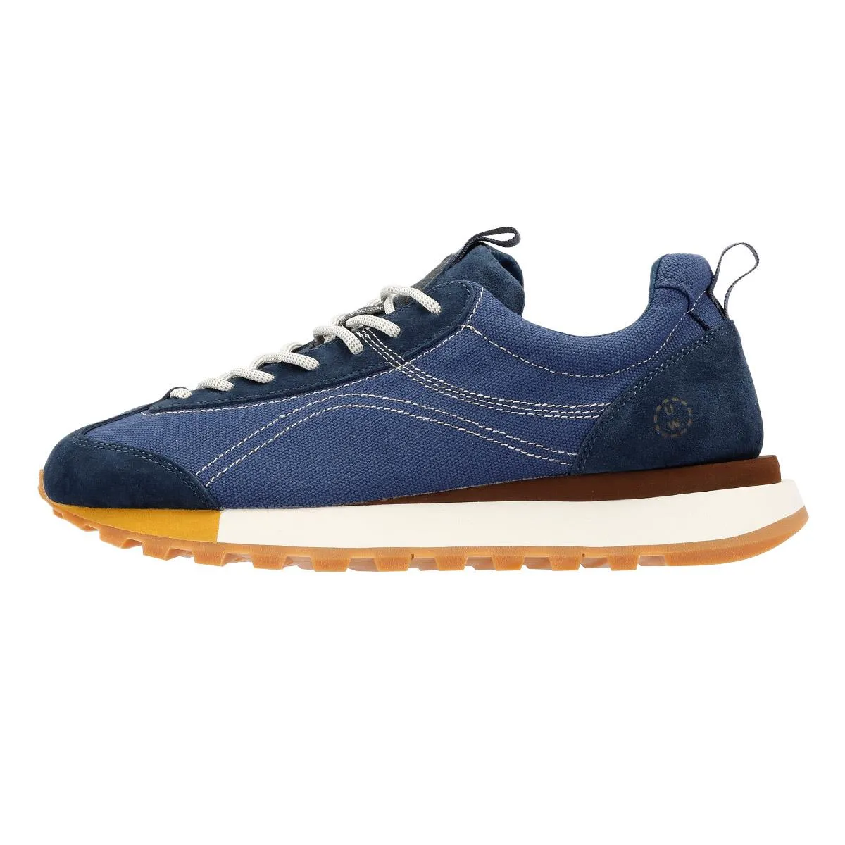 Flower Mountain New Asuka Universal Works Blue Trainers