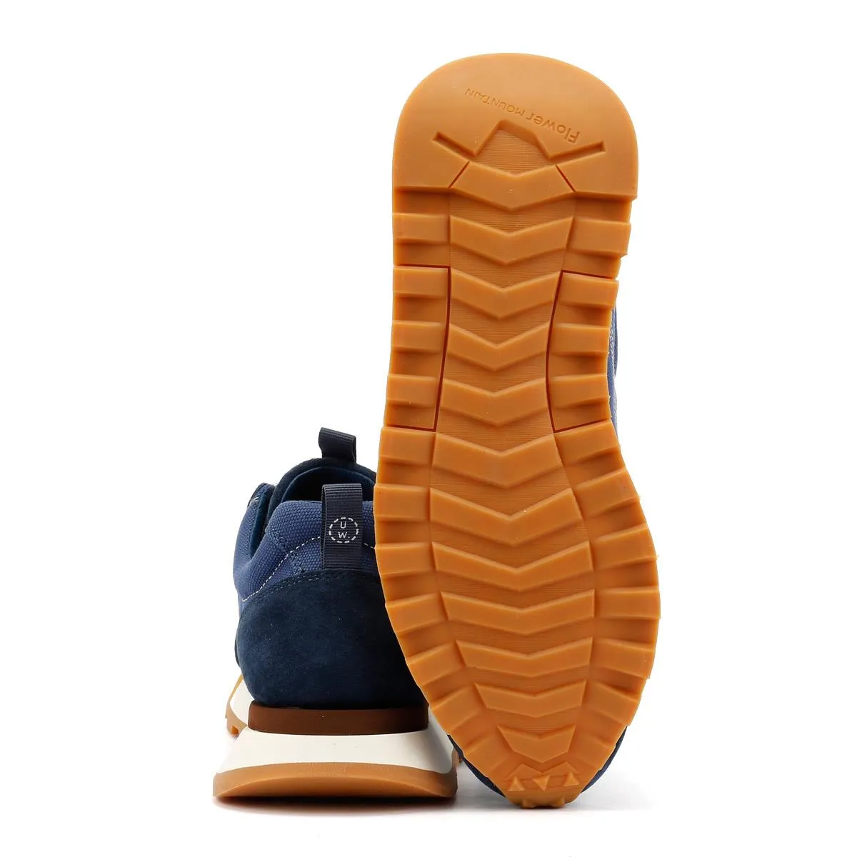 Flower Mountain New Asuka Universal Works Blue Trainers