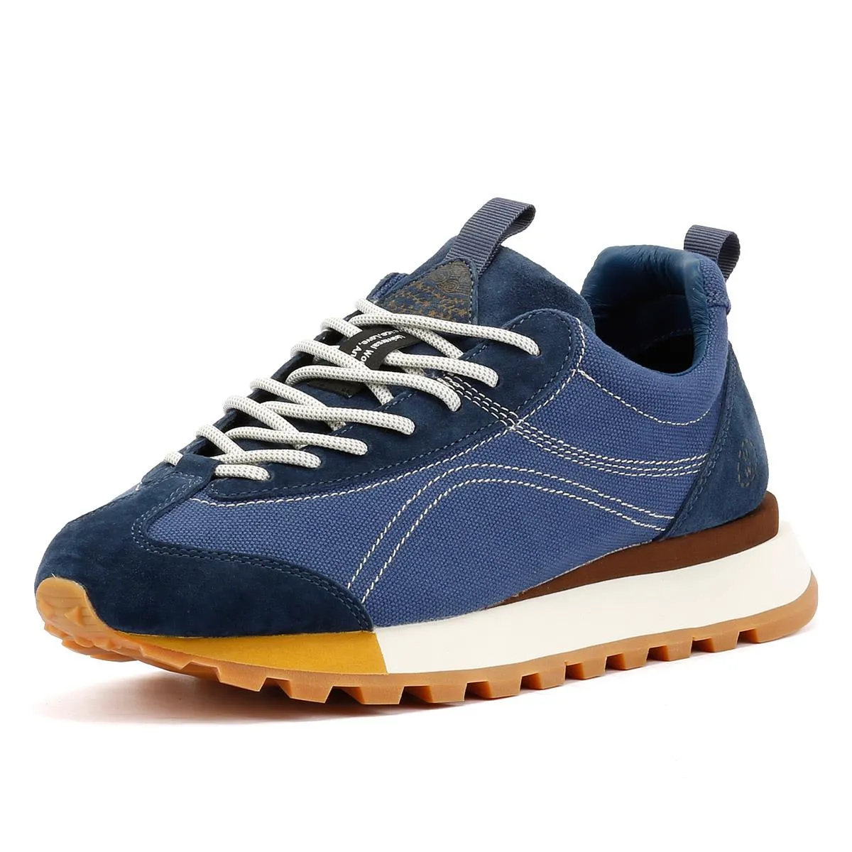 Flower Mountain New Asuka Universal Works Blue Trainers