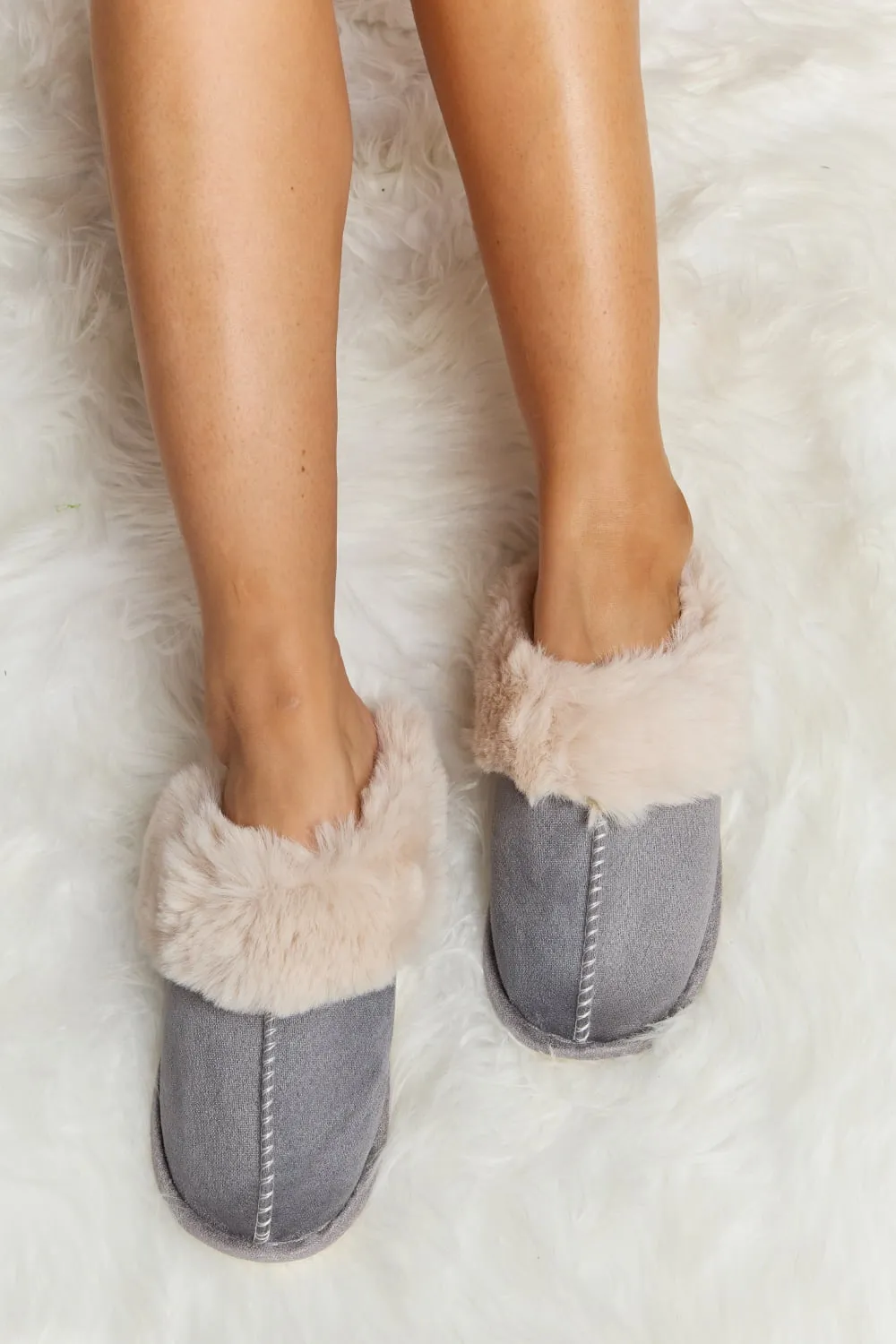 Fluffy Indoor Slide Slippers
