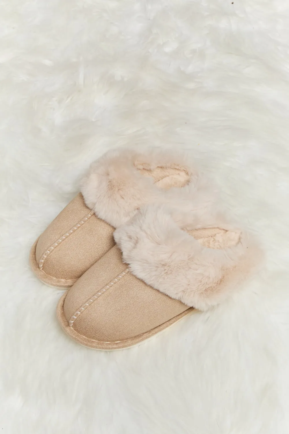 Fluffy Indoor Slide Slippers