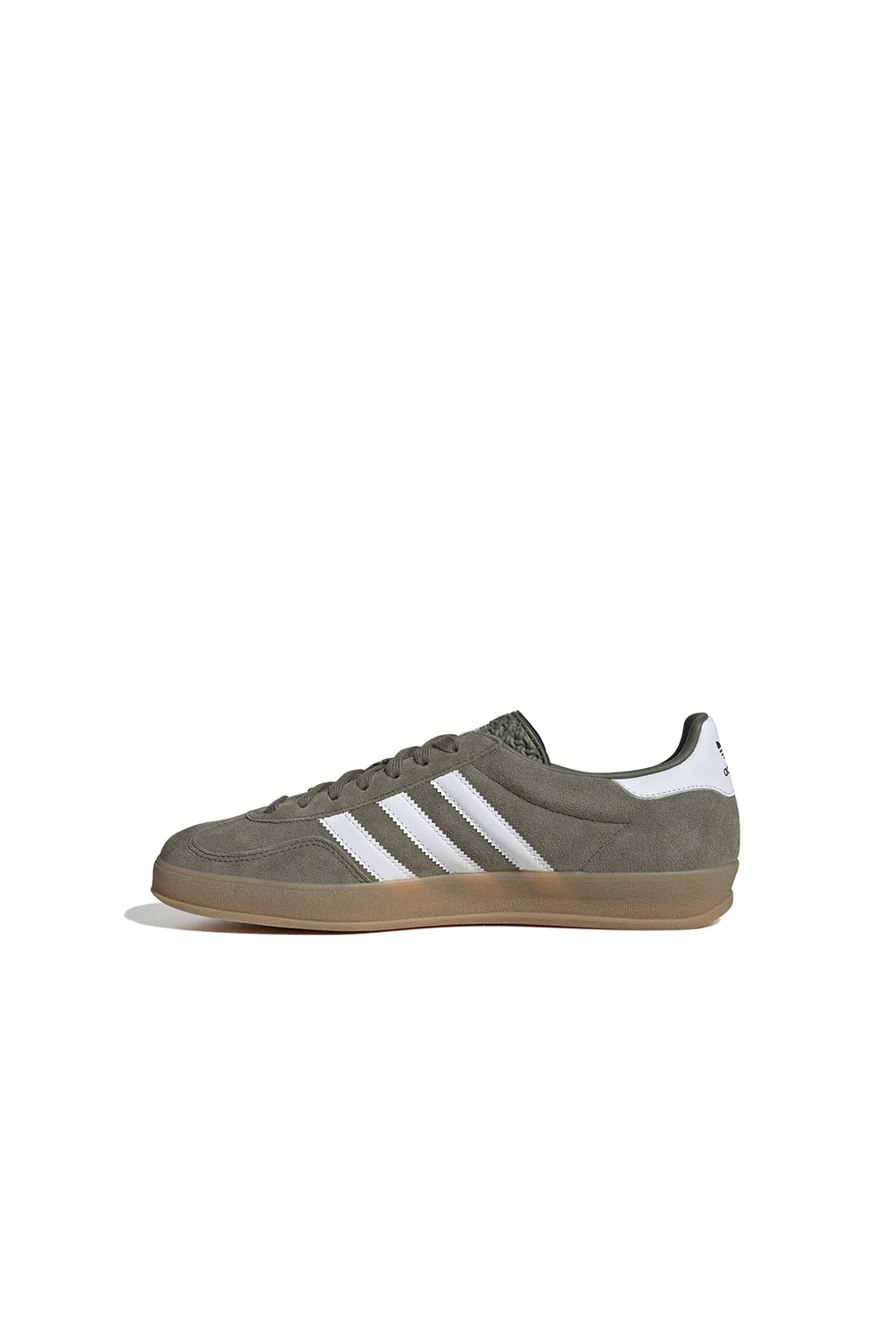 Gazelle Indoor Shoes Olive Strata/Cloud White/Gold Metallic