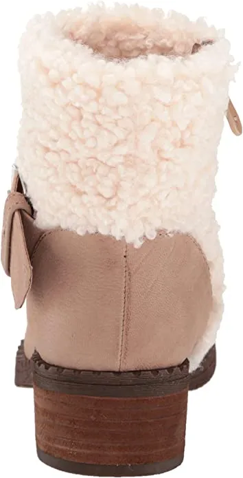 Gentle Souls by Kenneth Cole Women's Best Slit Moto Cozy, Mushroom, 6