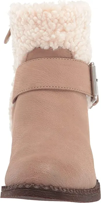 Gentle Souls by Kenneth Cole Women's Best Slit Moto Cozy, Mushroom, 6
