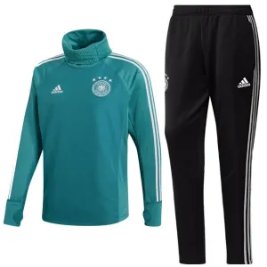 Germany Green Polar Tech Training Soccer Tracksuit 2018/19 - Adidas