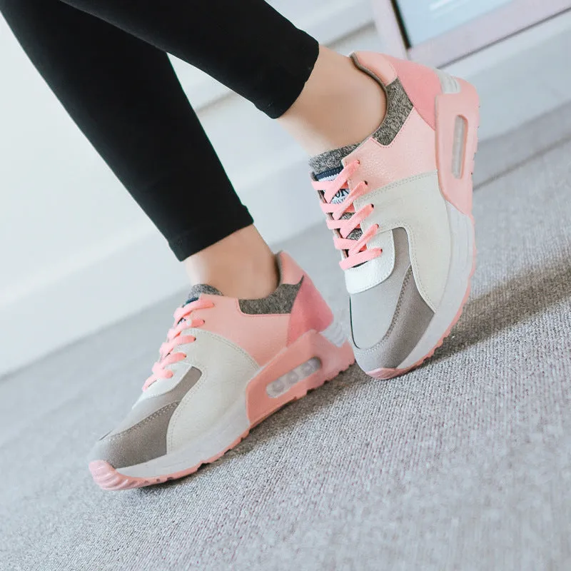 Girl student flat air breathable casual shoes