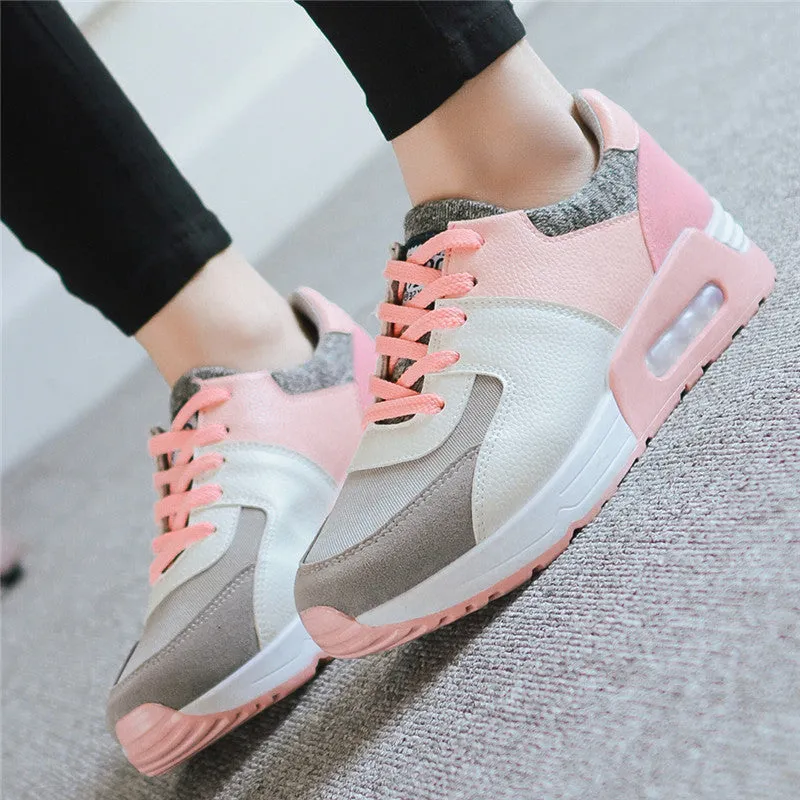 Girl student flat air breathable casual shoes