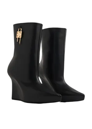 Givenchy G-Lock Leather Ankle Boots
