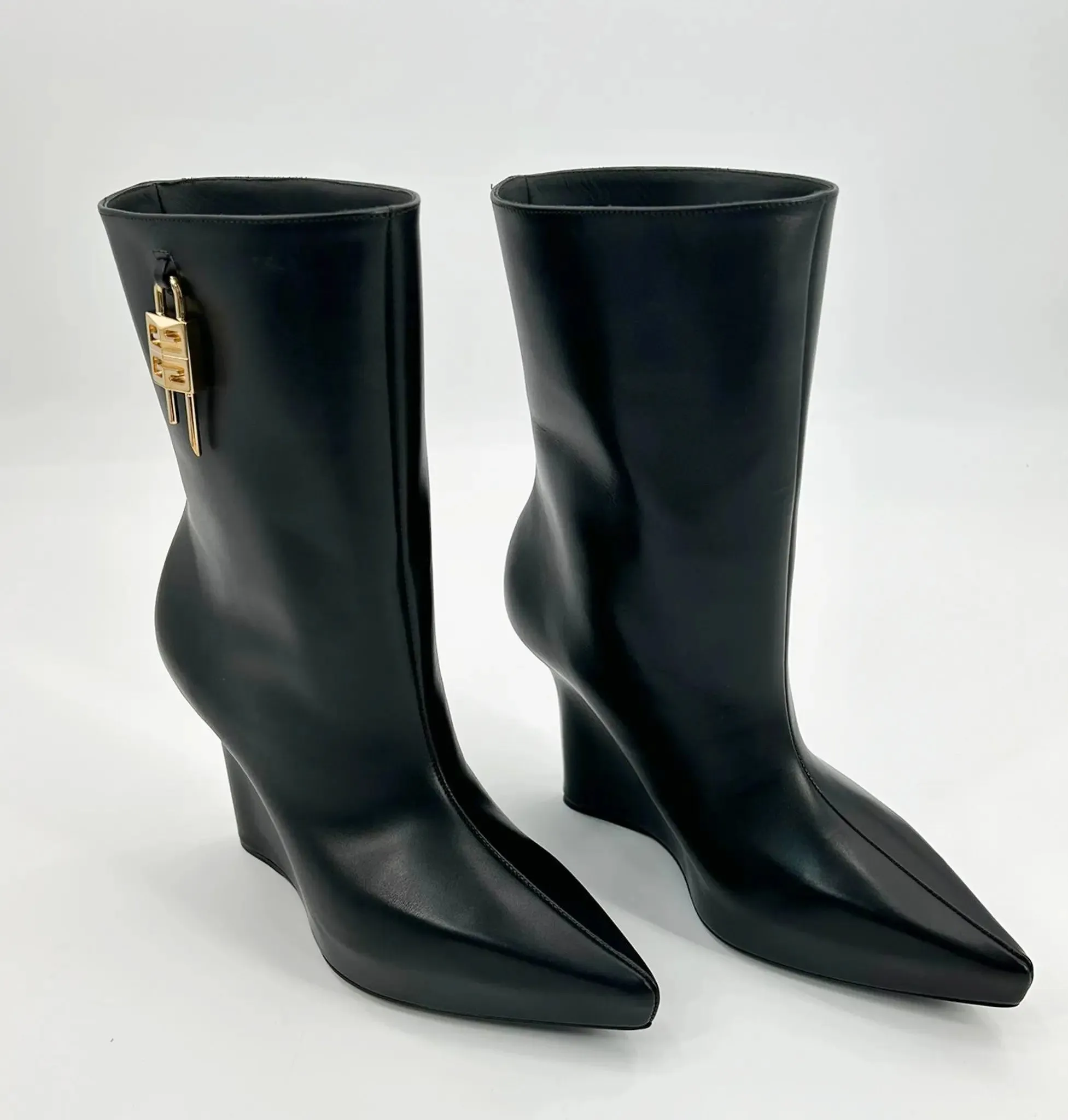 Givenchy G-Lock Leather Ankle Boots