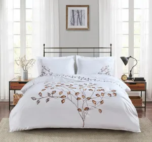 Golden Leaves Flat Sheet