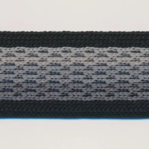 Gradation Mesh Tape #7 Black Mix