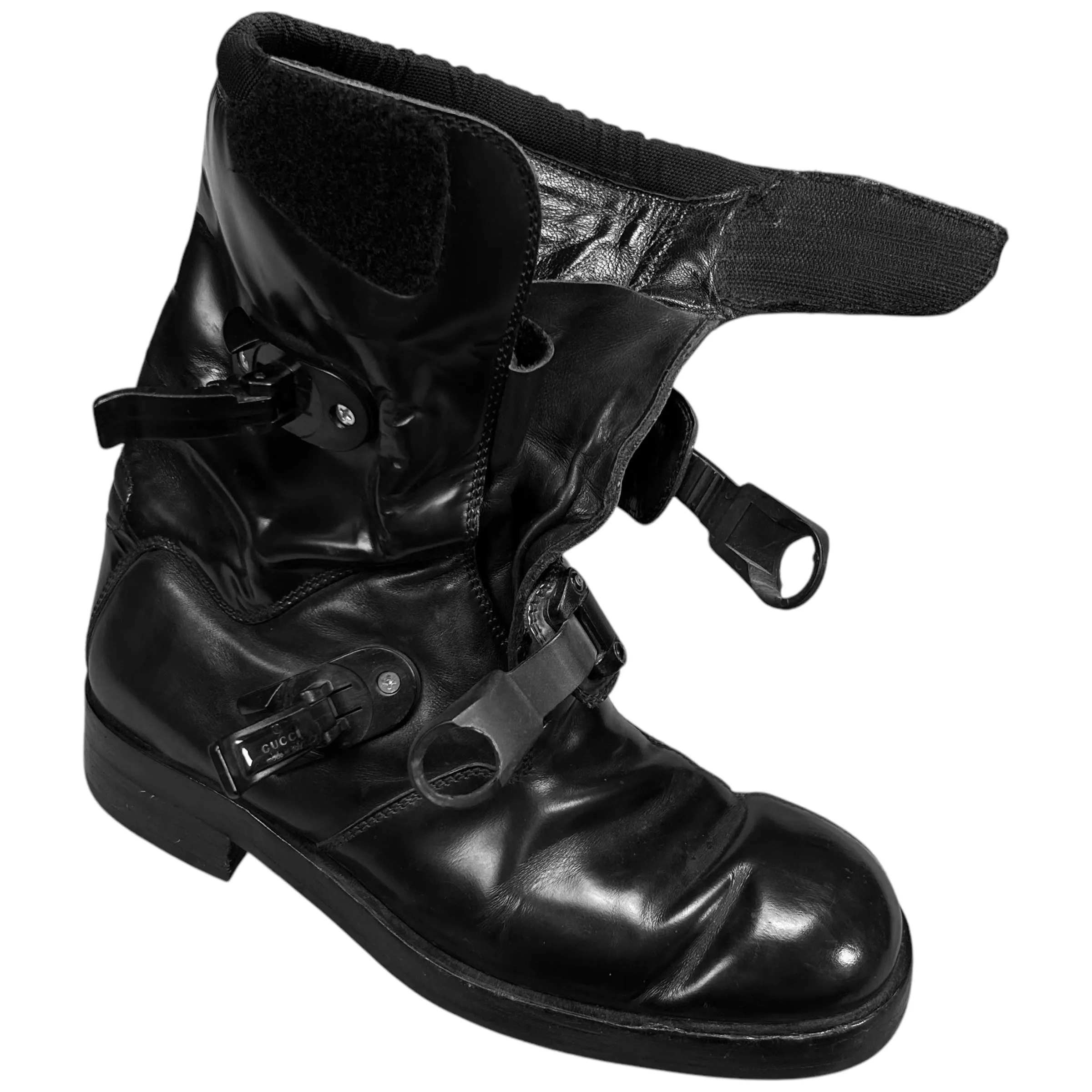 Gucci by Tom Ford Astro Moto Boots - AW99