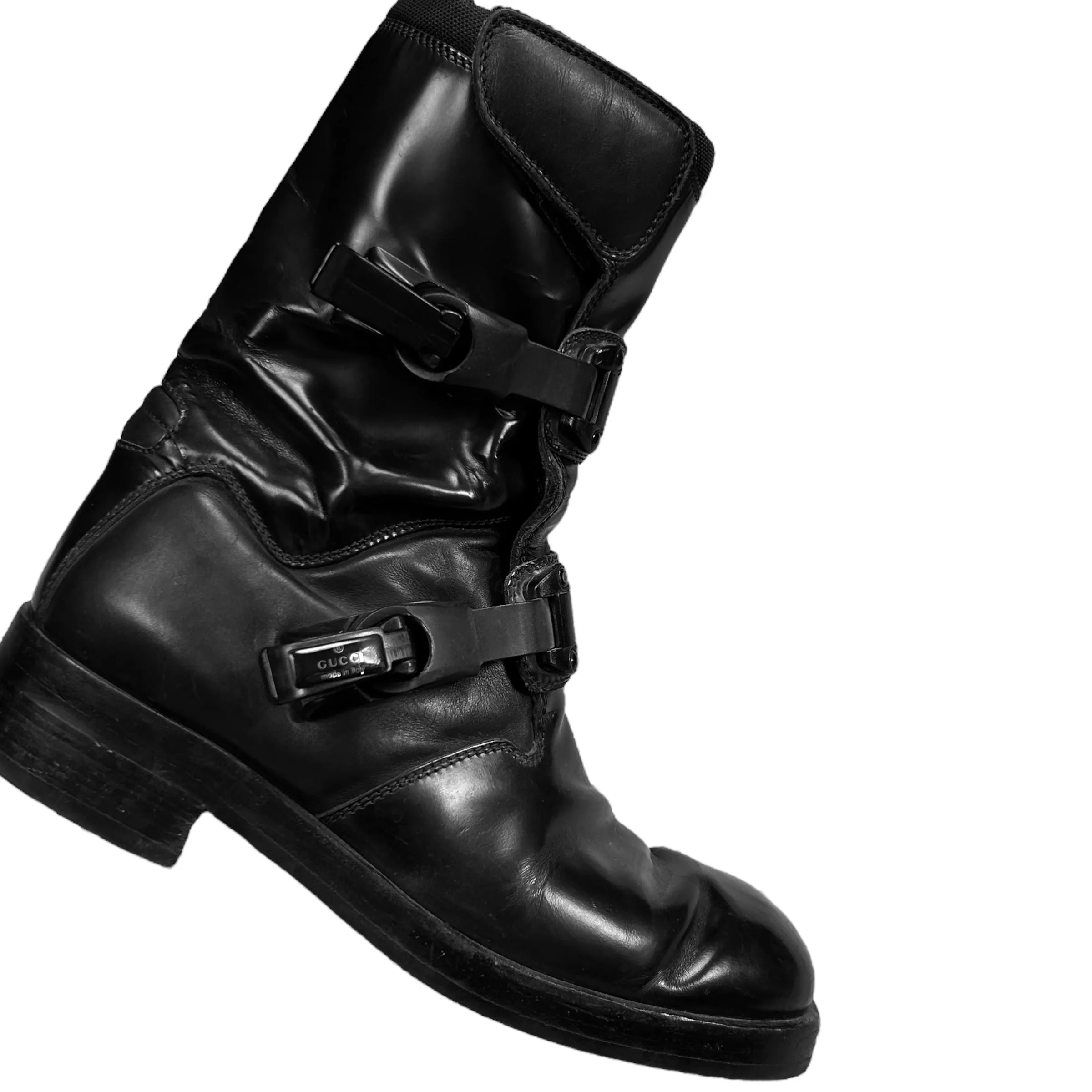 Gucci by Tom Ford Astro Moto Boots - AW99