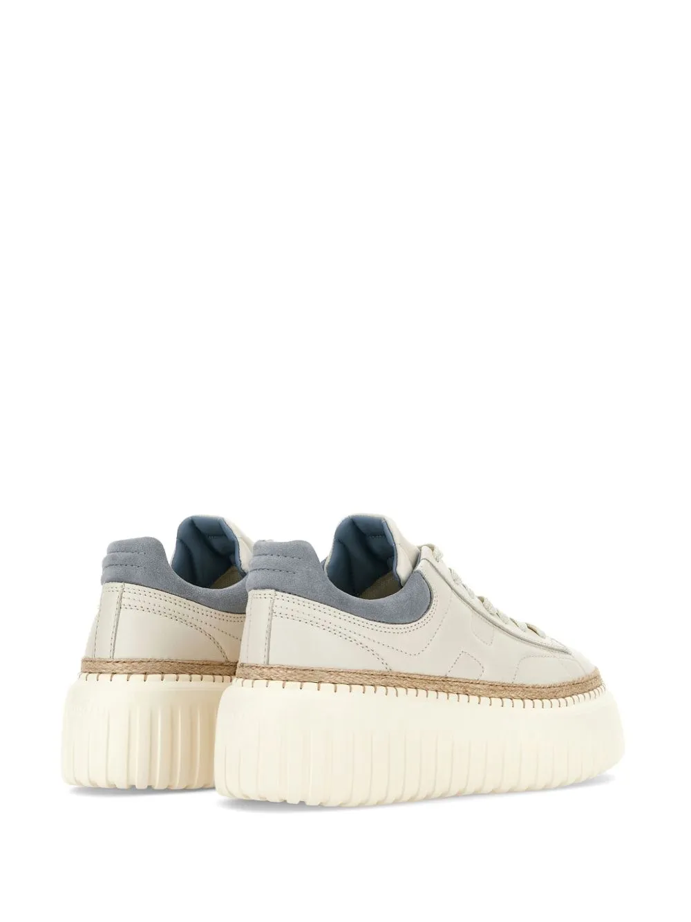 H-stripes leather sneakers