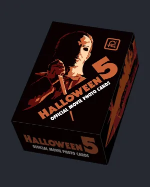 Halloween 5 Trading Cards - Factory Box