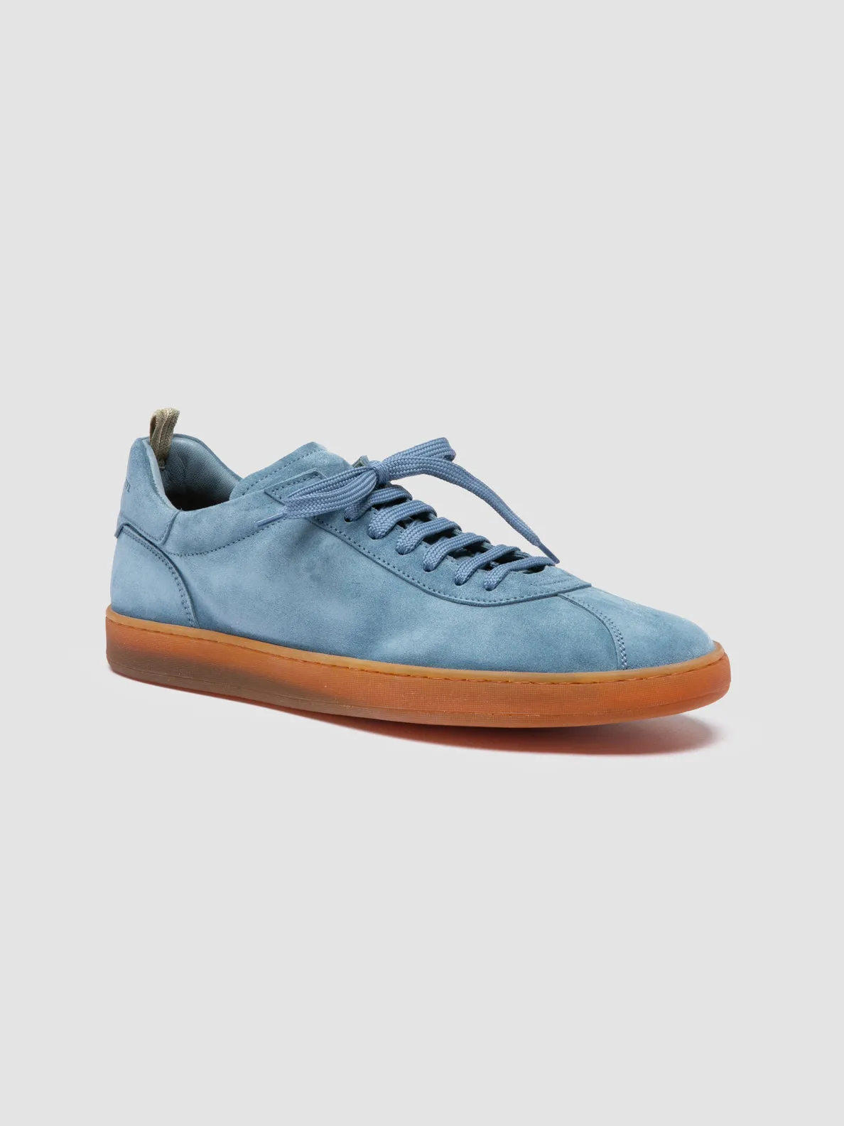 HALO 001 - Blue Suede Low Top Sneakers