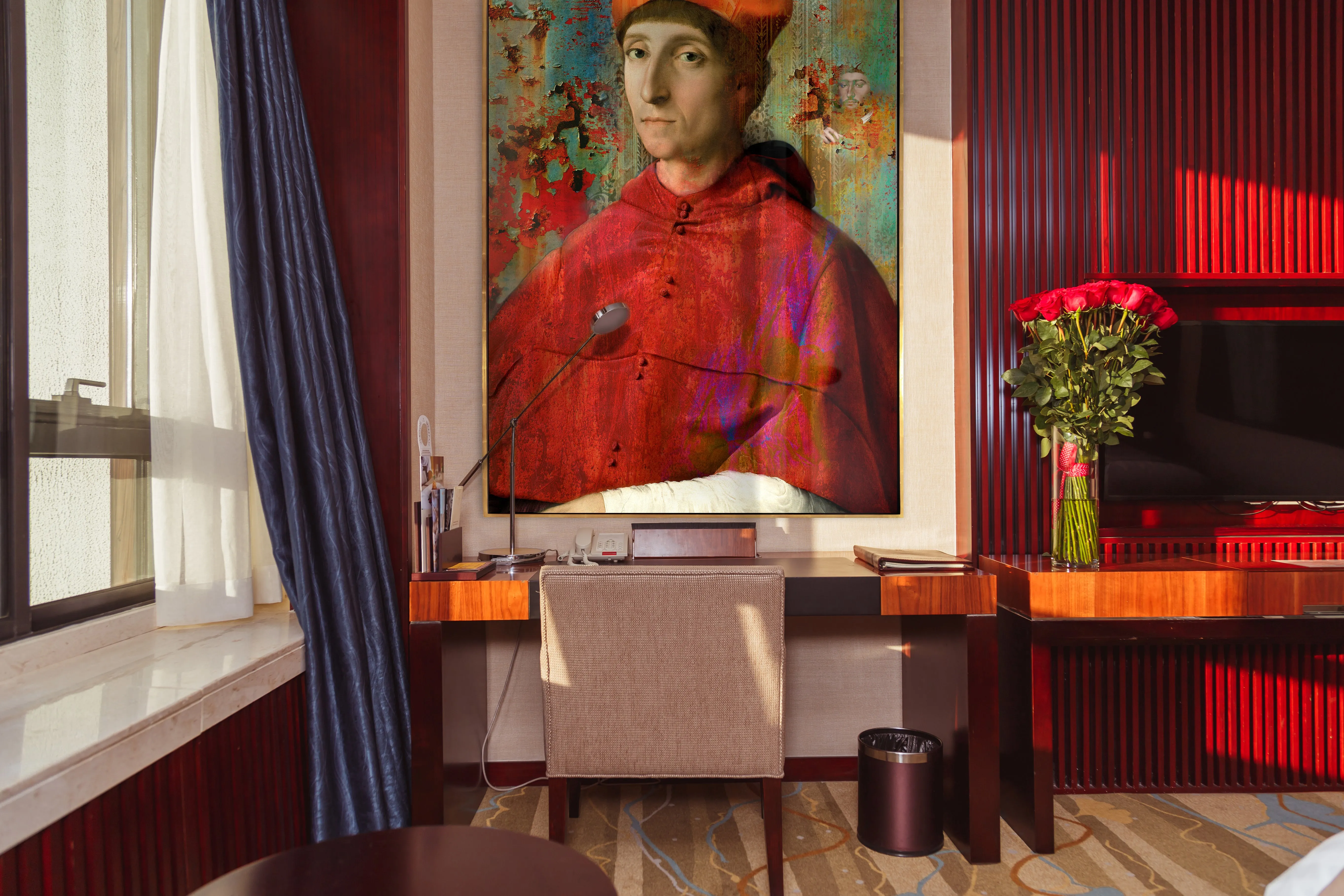 Handsome Ghulam - Up to 83"x120"
