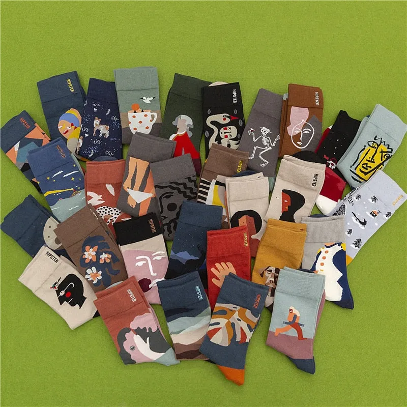 Harajuku funny Unisex Socks - 1 Pair