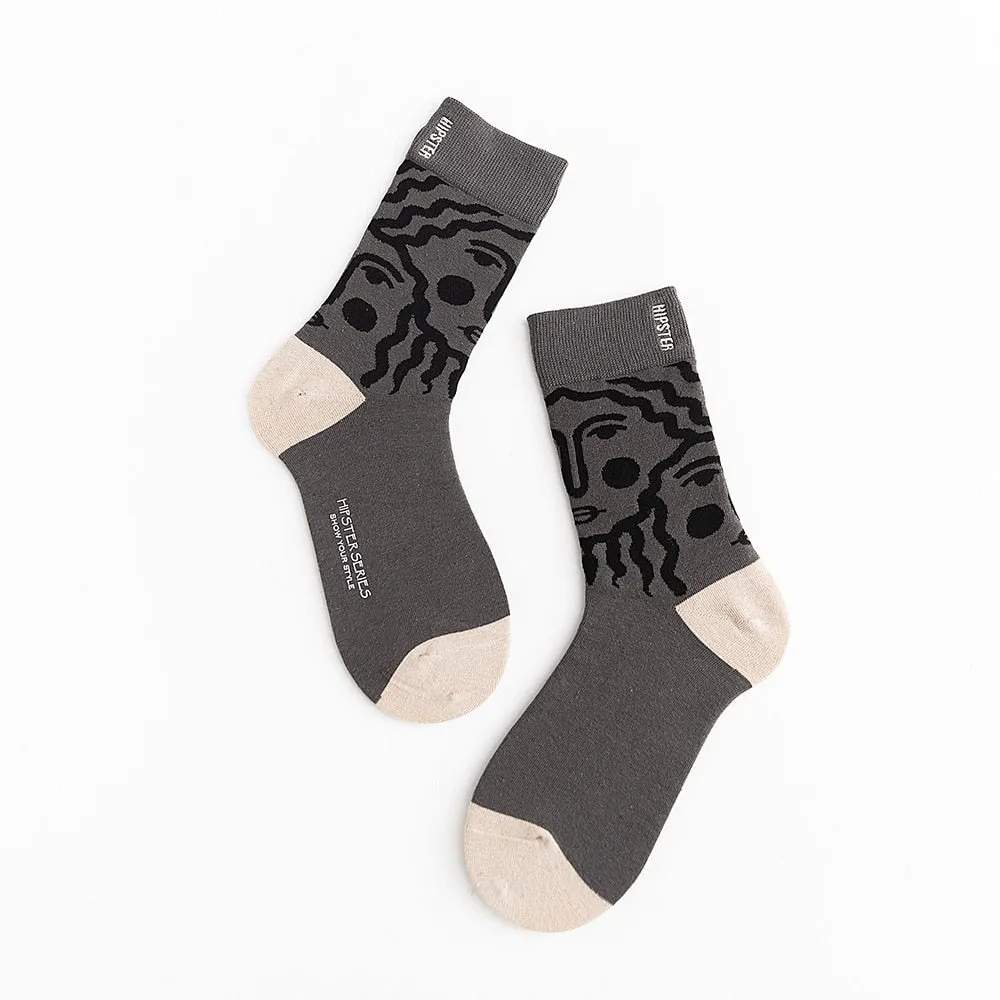 Harajuku funny Unisex Socks - 1 Pair