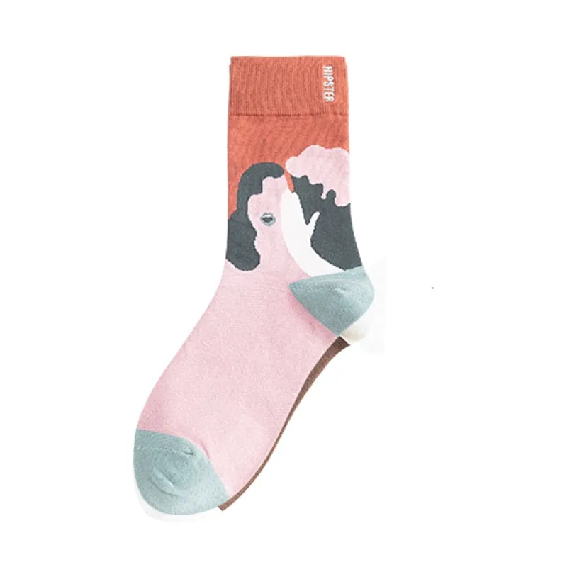 Harajuku funny Unisex Socks - 1 Pair