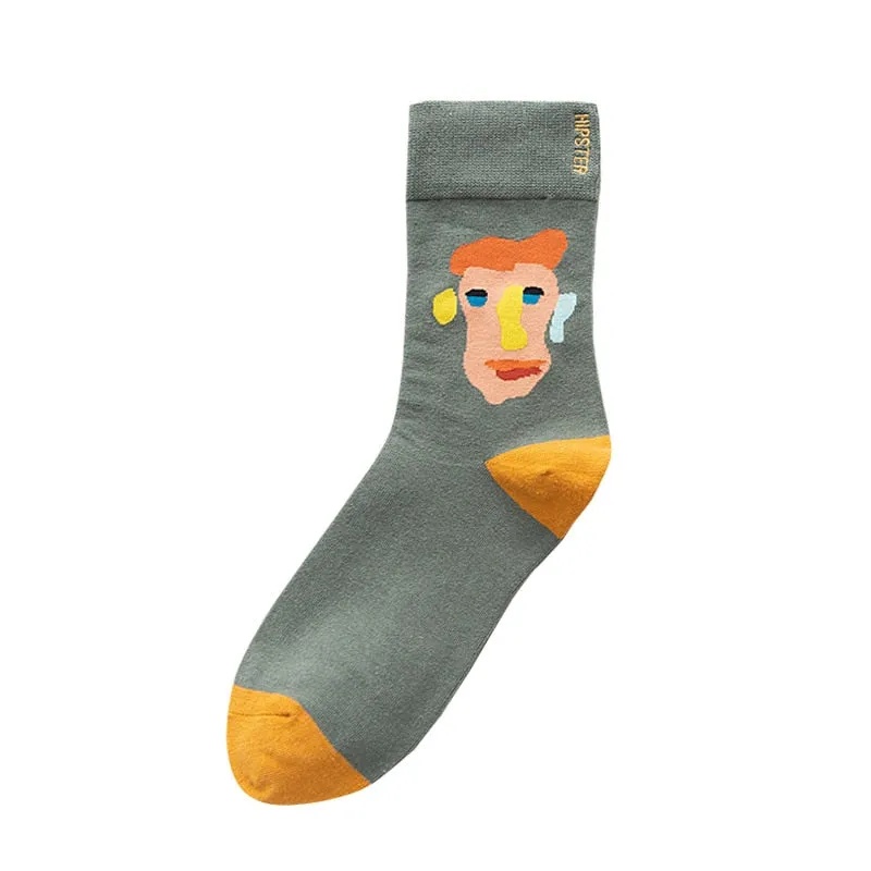 Harajuku funny Unisex Socks - 1 Pair