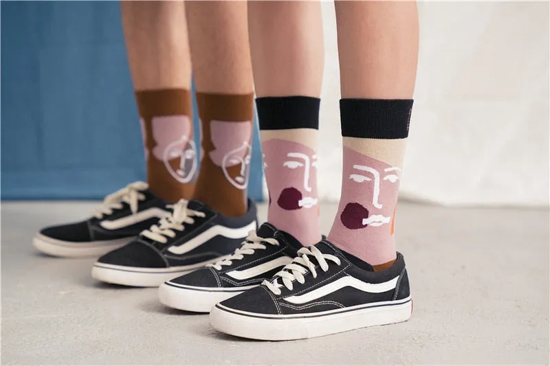 Harajuku funny Unisex Socks - 1 Pair