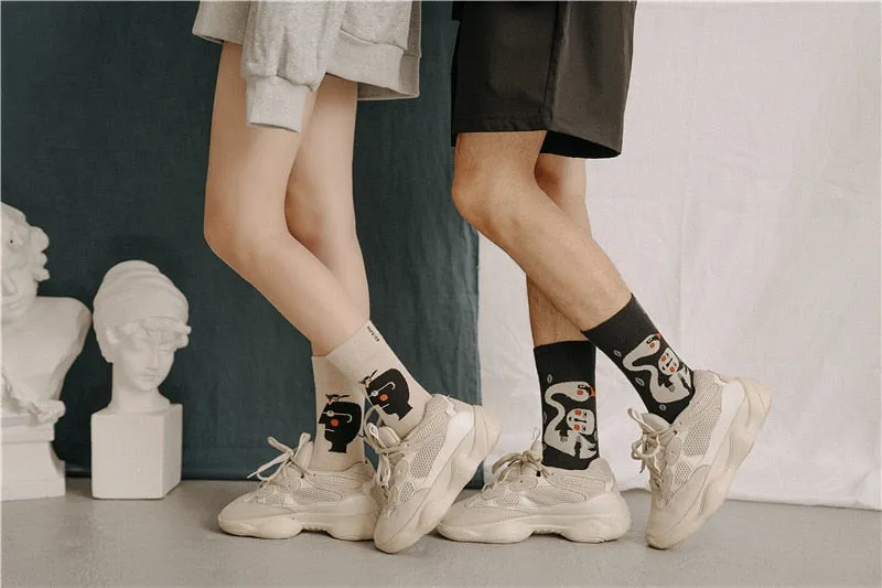 Harajuku funny Unisex Socks - 1 Pair
