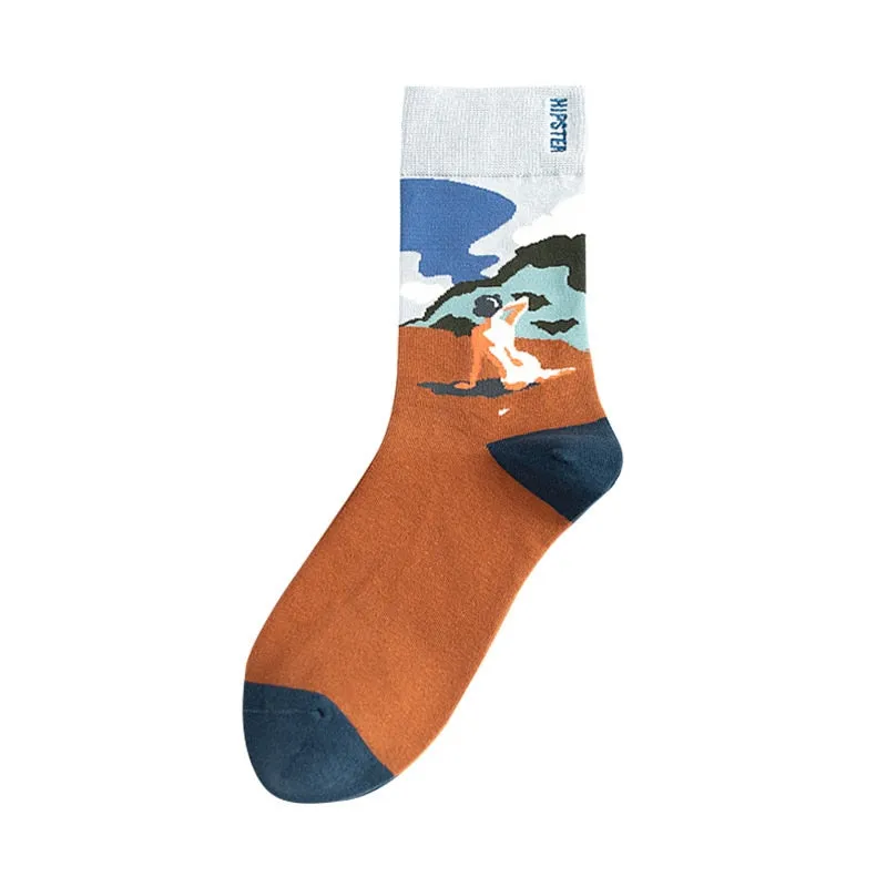 Harajuku funny Unisex Socks - 1 Pair