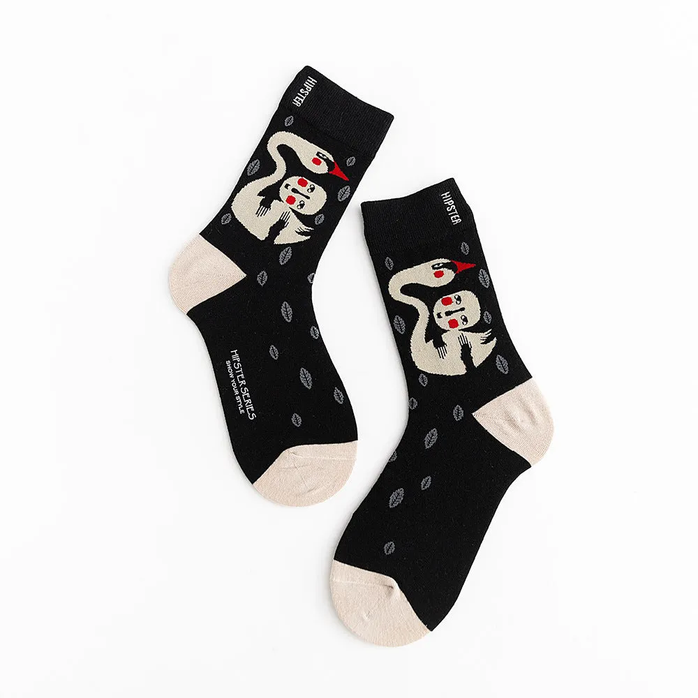 Harajuku funny Unisex Socks - 1 Pair