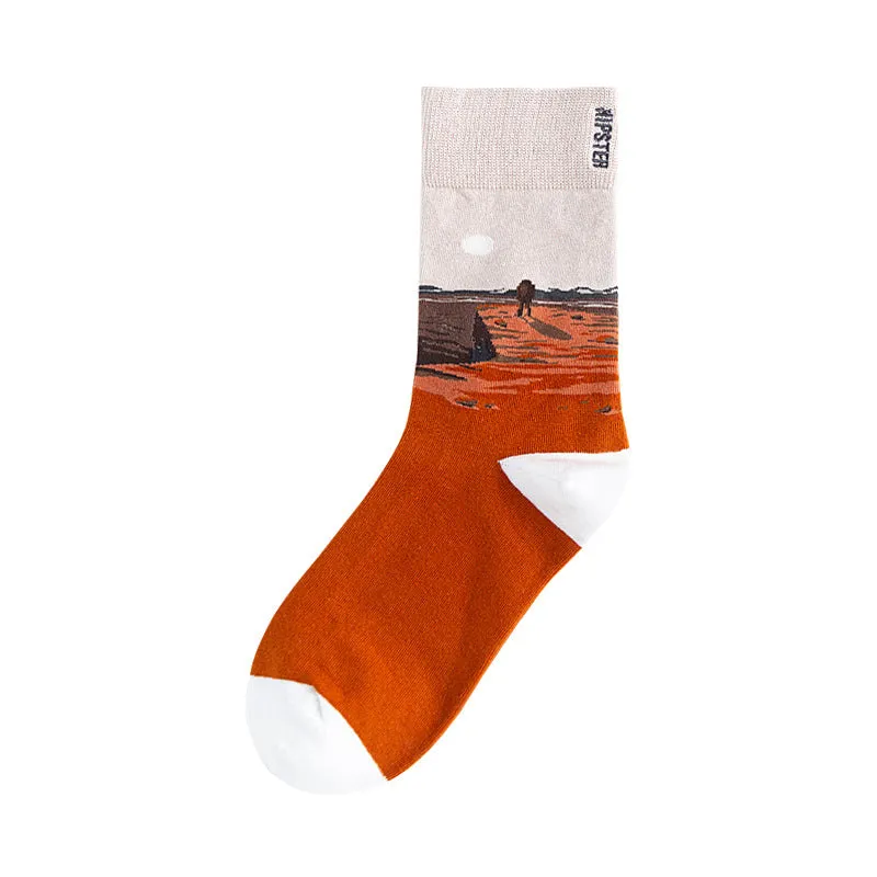 Harajuku funny Unisex Socks - 1 Pair