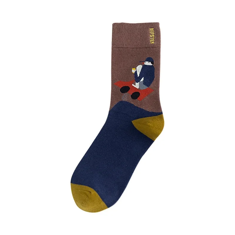 Harajuku funny Unisex Socks - 1 Pair