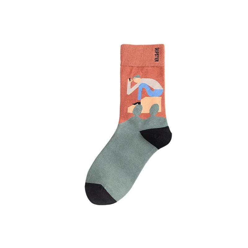 Harajuku funny Unisex Socks - 1 Pair
