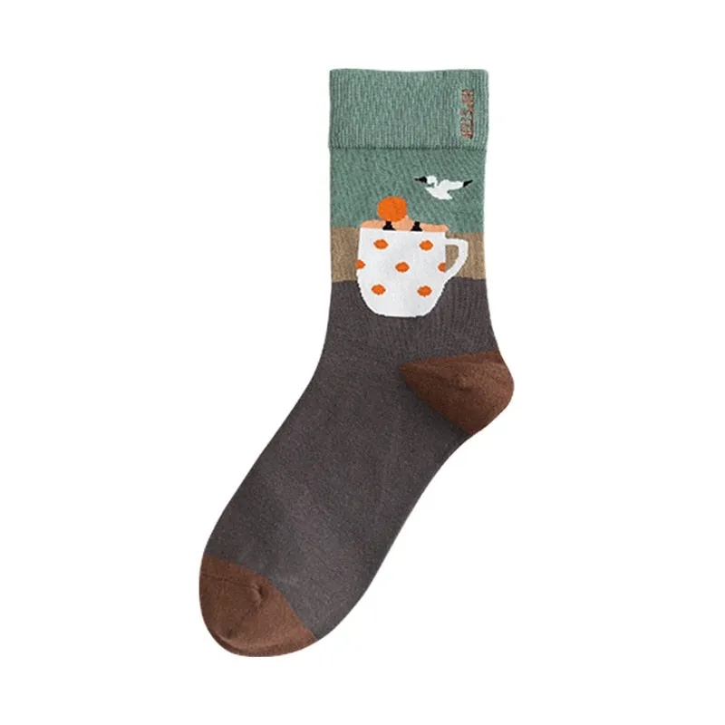 Harajuku funny Unisex Socks - 1 Pair
